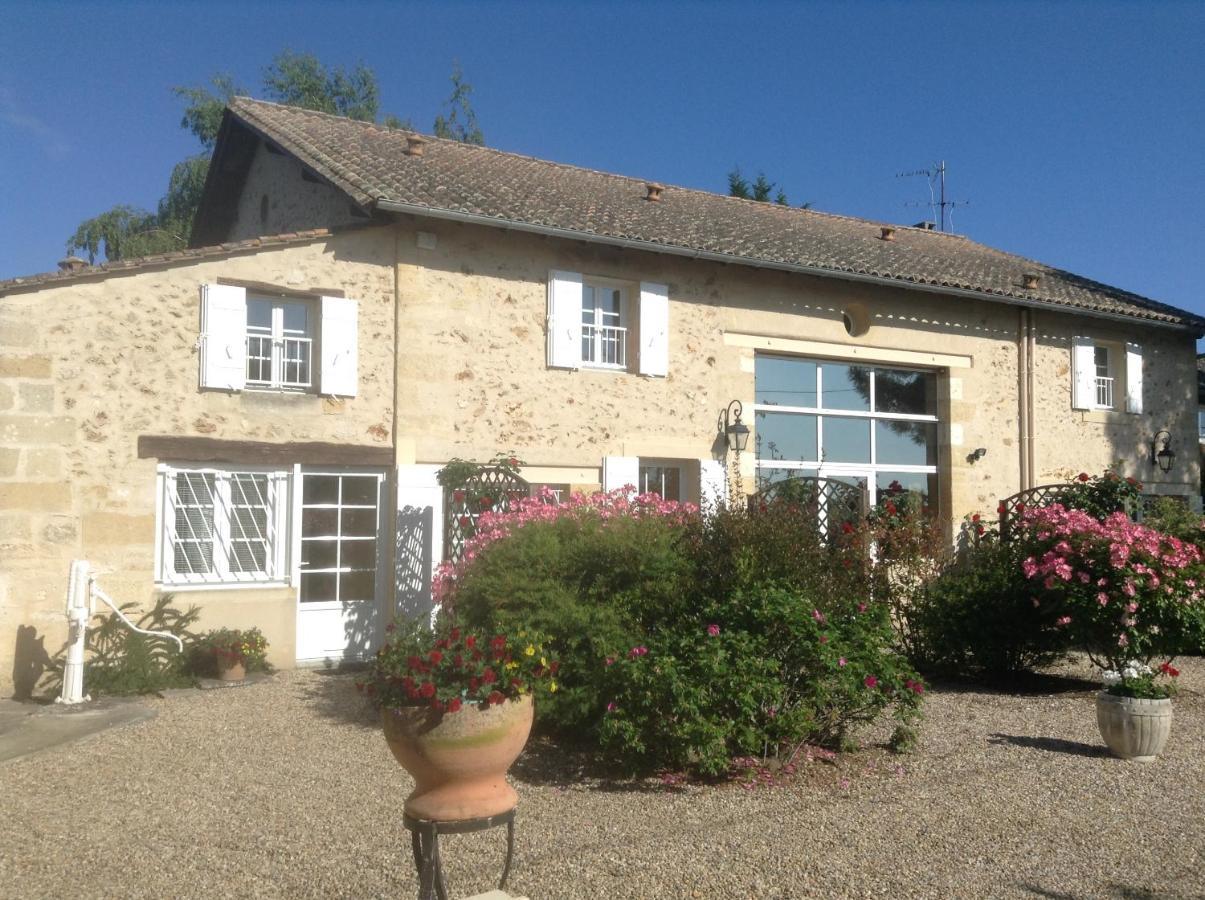 Gites Le Mathelin Lamothe-Montravel Exterior photo